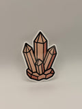 Crystal Cluster Die-Cut Sticker