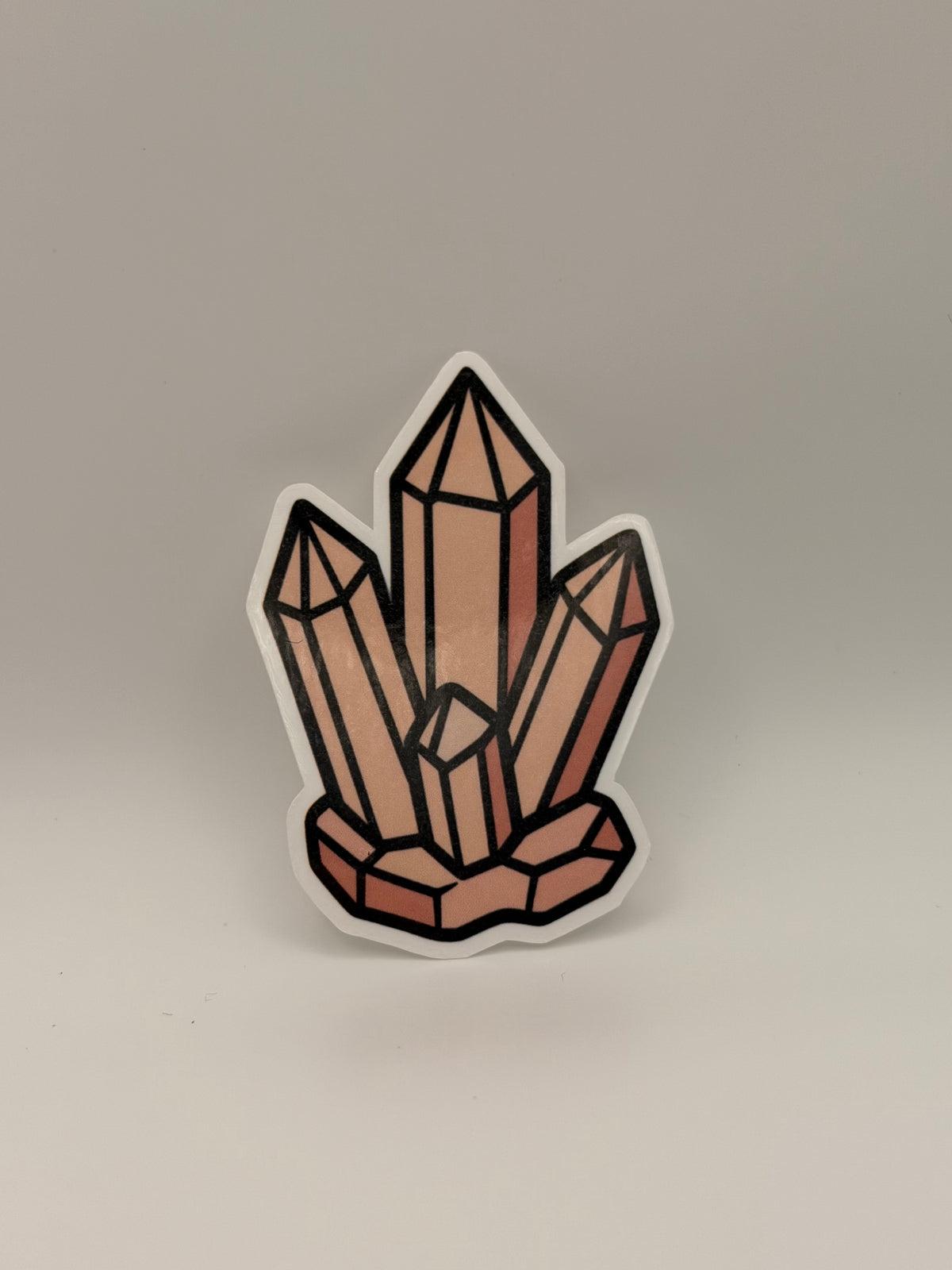 Crystal Cluster Die-Cut Sticker
