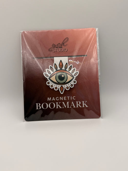 Botanical Boho Bundle Pack includes All-Seeing Eye Magnetic Bookmark