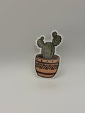 Cactus in Pot Die-Cut Sticker